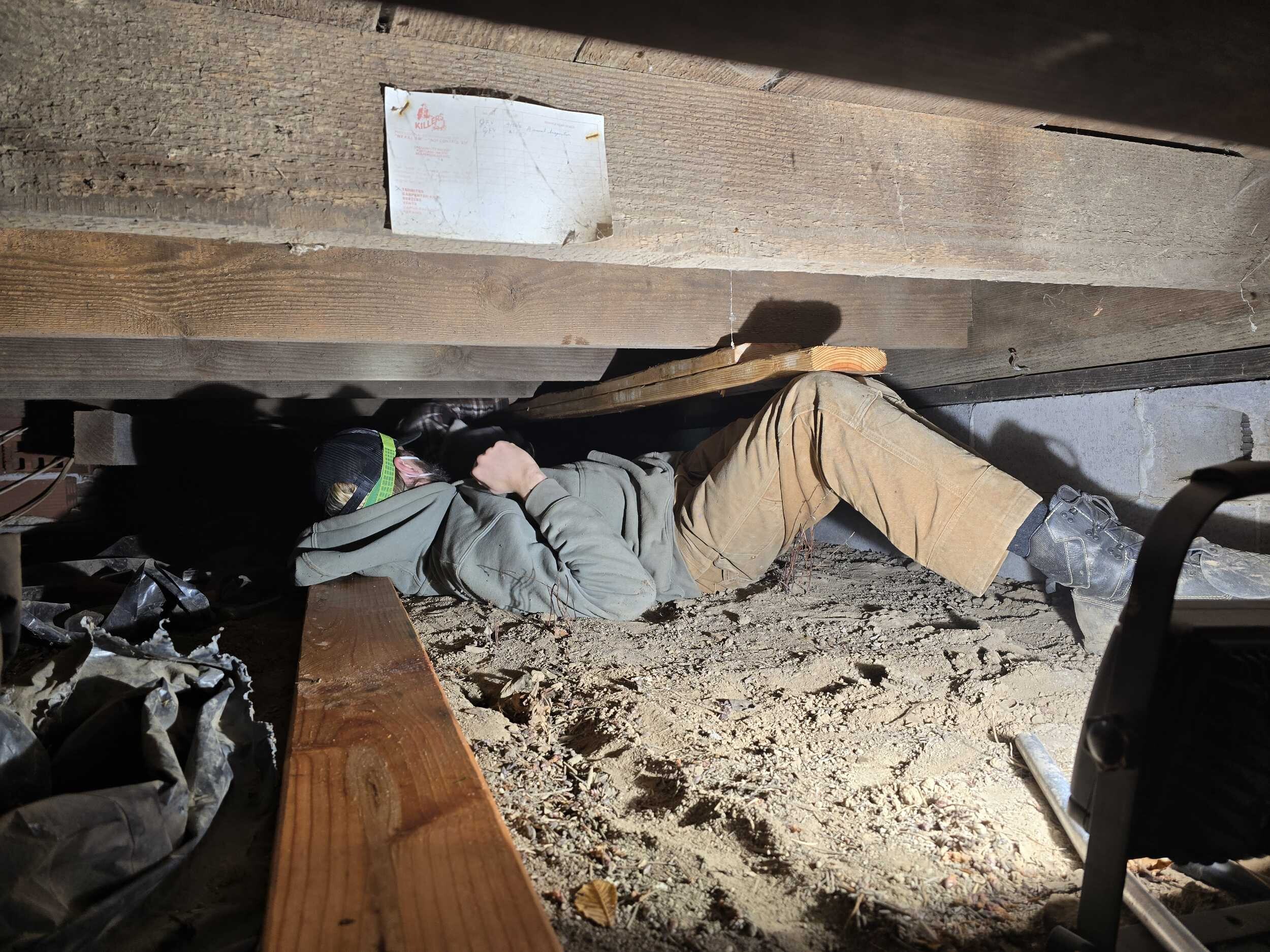 Crawlspace Access Entry